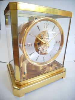 Jaeger-LeCoultre Atmos early model 519 from 1950 original silver dial JLC