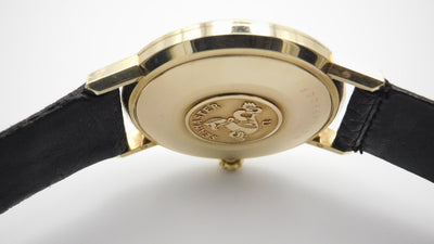 Omega Seamaster DeVille 14K solid gold 135.020 with Omega buckle cal 601 1964