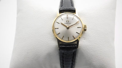 Omega 18k solid gold vintage watch 1965 (wooden gift box) manual winding caliber 620 BA 511.002