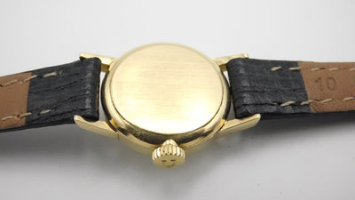 Omega 18k solid gold vintage watch 1965 (wooden gift box) manual winding caliber 620 BA 511.002