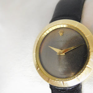 Rolex Precision Zephyr 21mm 18k solid gold manual winding '70