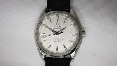 Omega Seamaster Aqua Terra (serviced) Master Co-axial Omega leather band and buckle 231.10.42.21.02.003