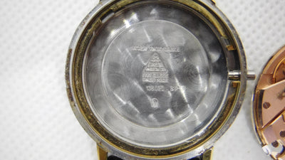 Omega Seamaster De Ville with Omega strap and buckle date vintage 1970 cal 613 136.020 136020 136.0020 DeVille