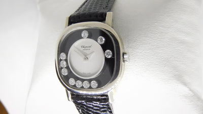 Chopard 10 floating Happy Diamonds 18K white gold reference 5089 5