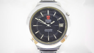 Omega Seamaster Electronic F300 Hz ref 198012 Chronometer 1st production year date 1970 198.012 198.0012