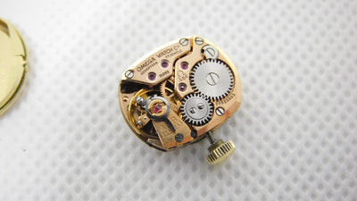 Omega Saphette 18k solid gold vintage year 1966 BA 511.180 cal 484