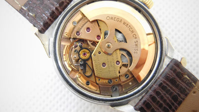 Omega Constellation with famous Pie Pan dial + Omega buckle 168005