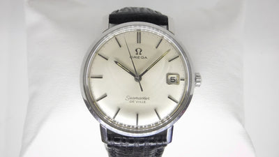 Omega Seamaster De Ville 136020 steel cal 611 vintage year 1964