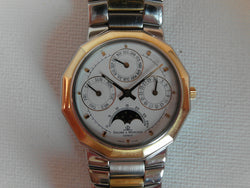 Baume & Mercier Riviera (box, papers) Vollkalender (Moonphase, etc) ref 6131.038