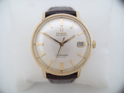 Omega solid gold Seamaster DeVille Automatic quick set date 1967 166.5020