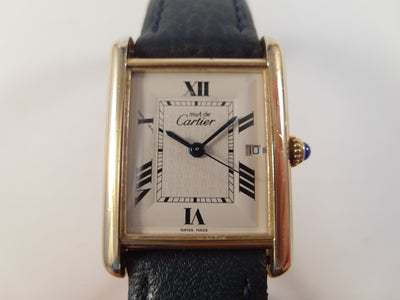 Cartier Tank Vermeil 2413 vintage watch