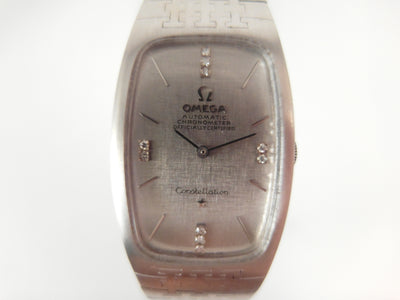 Omega Constellation Officially Certified Automatic Chronometer all white gold (80 gr., 18 k.) vintage watch