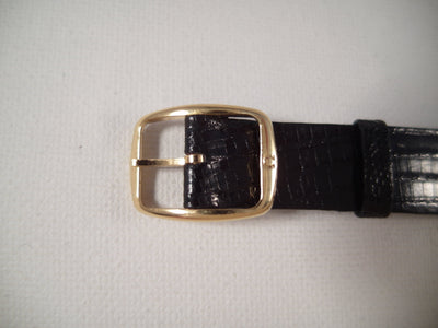 Omega Constellation 18 k solid gold case Omega lizard strap and buckle ref 168.010 cal 564 year 1966
