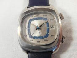 Jaeger-LeCoultre Memovox JLC E871 caliber 916 "TV Screen" automatic, alarm, mint condition vintage watch vtgwatch