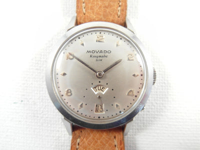 Movado Kingmatic Six Automatic Calendomatic day date cal 118 bumper