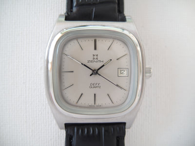 Zenith Defy (mint) quartz with date, fully serviced 46 cal