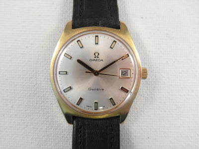Omega Genève vintage watch 1967 gold plated (20 micron) caliber 613 reference: MD 136.0041 / MD 136.041