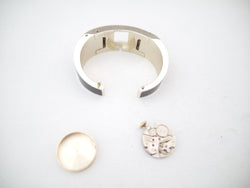 Bucherer lovely ladies vintage bracelet watch with flowers, ulaminium