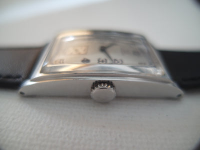 Omega 1939 famous T17 caliber runs 60 hours staybrite 39x24 mm Tank style reference CK 891