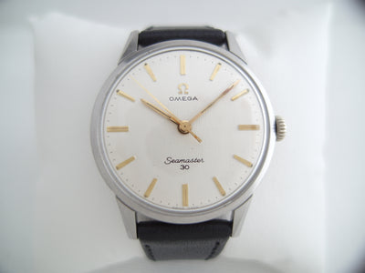 Omega Seamaster 30 big steel case year 1963 cal 286 serviced 135.003 - 62 - SC aka ST 135.0003