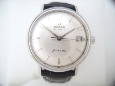 Omega Seamaster Automatic with date, original Omega buckle 166.002 reference 166.0002 166002