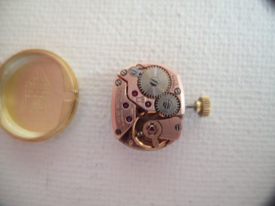 Omega 18k solid gold DeVille Saphette all original: buckle strap 511.227 1971