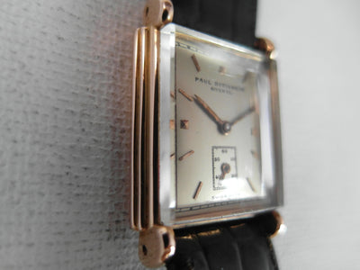 Paul Ditisheim (founder of Solvil and Titus) 18 k gold Breguet spring