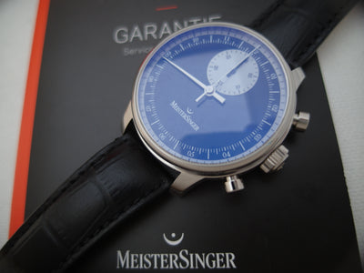 Meistersinger Singular Chronograph Valjoux 7750 Automatic MM302