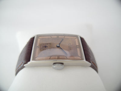 Omega Rare early model 1937 movement T17 Omega buckle and strap