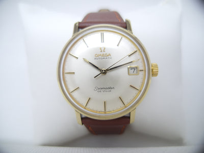 Omega Seamaster DeVille vintage 1967 rare quickset date set caliber 565 166.020