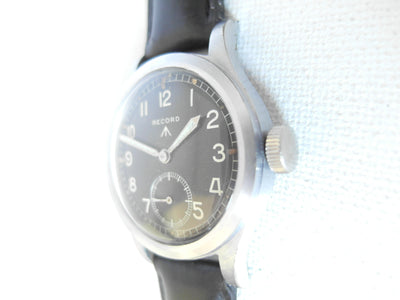RECORD W.W.W. MILITARY WATCH WWII CAL 022K