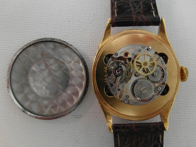 Pierce full triple calendar moon phase (day date month) vintage