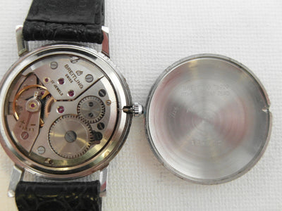 Breitling ultra flat '60 ref 4517 with cal Pesaux 330 vintage watch