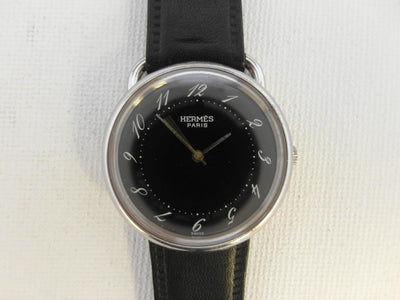 Hermès Paris Arceau ref. 15900 vintage watch new leather strap