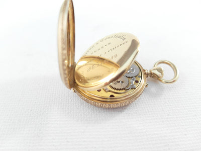 Vacheron Constantin rare 18k gold pocket watch, small, museum quality ca. 1880