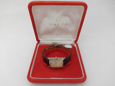 Omega De Ville 18k white gold Ladies automatic cal 661 ref 551.015 with box