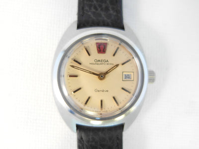 Omega NOS Megaquartz 32 KHz Genève ladies' vintage watch