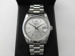 Bulova NOS Super Seville Day & Date Automatic vintage watch 1984