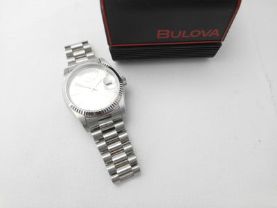 Bulova NOS Super Seville Day & Date Automatic vintage watch 1984