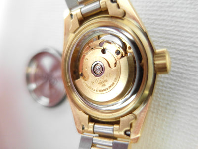 Bulova NOS Super Seville Date Just 1985 vtg vintage ladies watch