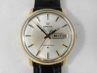Omega Constellation Automatic Day Date all original (strap, buckle, glass, etc.), ref 168.016