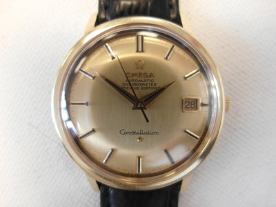 Omega Constellation Automatic Chronometer Officially Certified 18 k solid gold reference 168.004 cal 561 with date