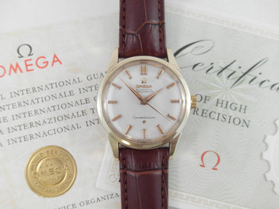 Omega Constellation Automatic Chronometer PAPERS 1962 cal 551 ref 14381 61 SC vintage watch