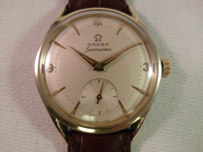 Omega Seamaster caliber 267 vintage watch 1956
