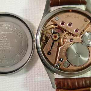 Omega Seamaster caliber 267 vintage watch 1956