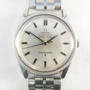 Omega Constellation Automatic all steel, stunning flat VTG 1966 reference 167.021 caliber 712