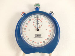 Leonidas Heuer Trackmaster stop watch stopwatch with box