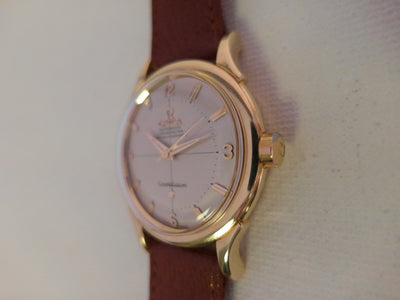 Omega Constellation Pie Pan 18k solid gold + box ref 2852 cal 505