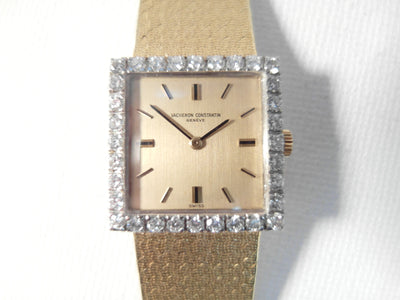 Vacheron Constantin 18 k diamond bezel, with papers, ref 7147 (stunning) vintage 1974 dress