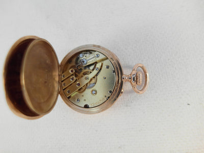 Patek Philippe 18 k gold rare pocket watch, ca 1895, small model 27 mm